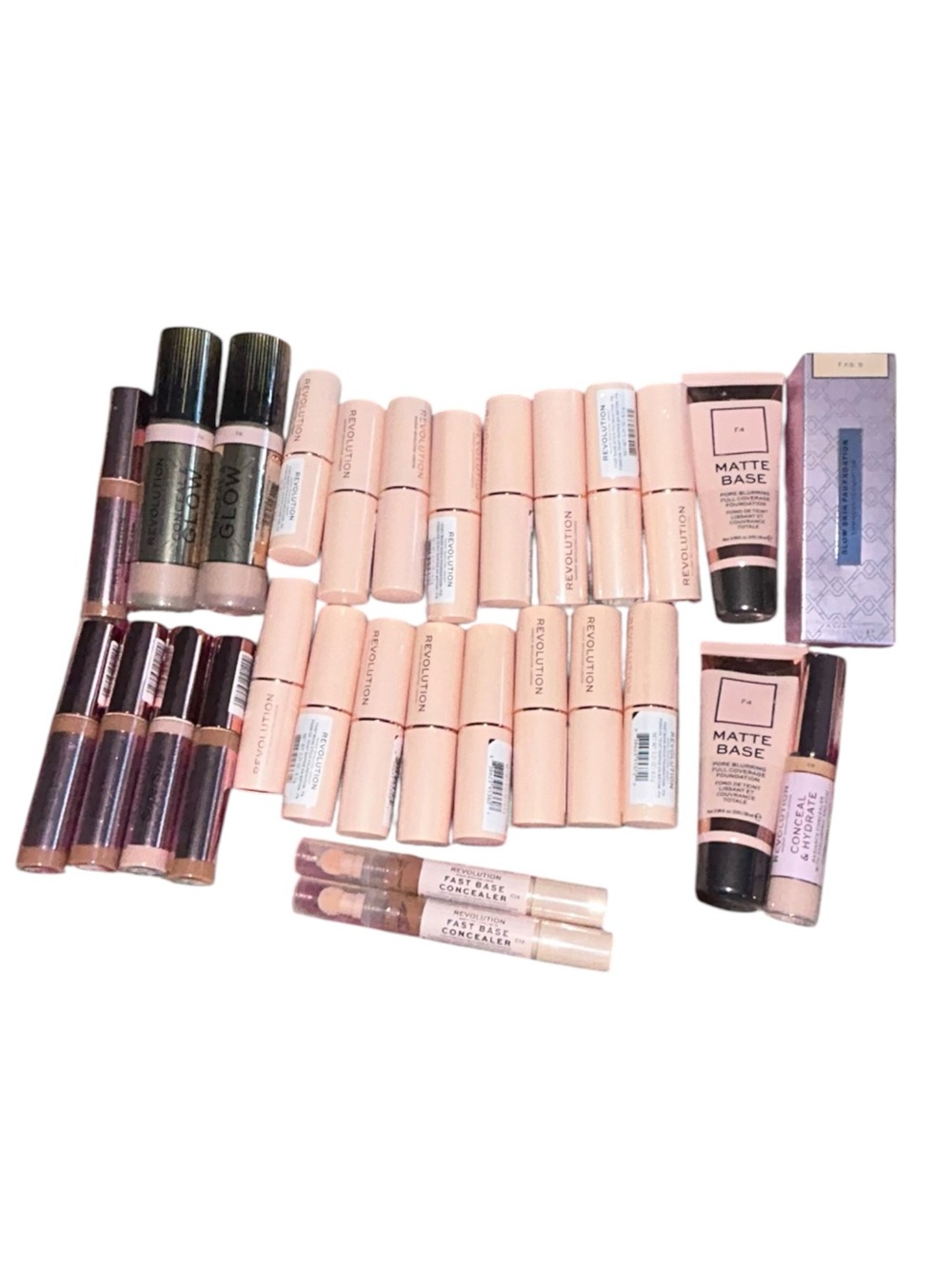 Makeup Revolution 29 Pc NEW Sealed Foundation Concealer Reseller Bundle Lot